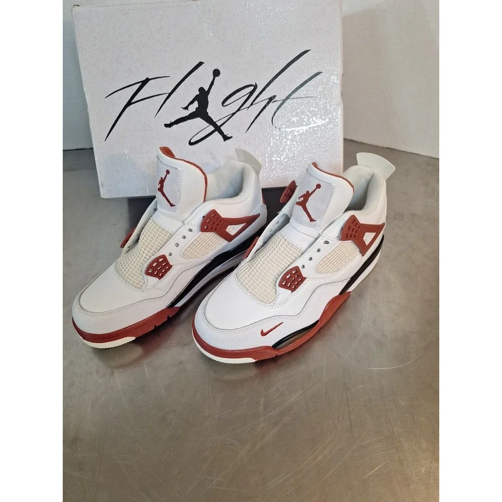 Nike Nigel Sylvester Jordan 4 Retro Size 8 Men's U.S W/Size 10 Box
